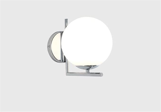 Modern Wall Lights Compatible with Home Lighting Bathroom Stair Light Glass Ball Wall Lamp Sconce... | Amazon (US)