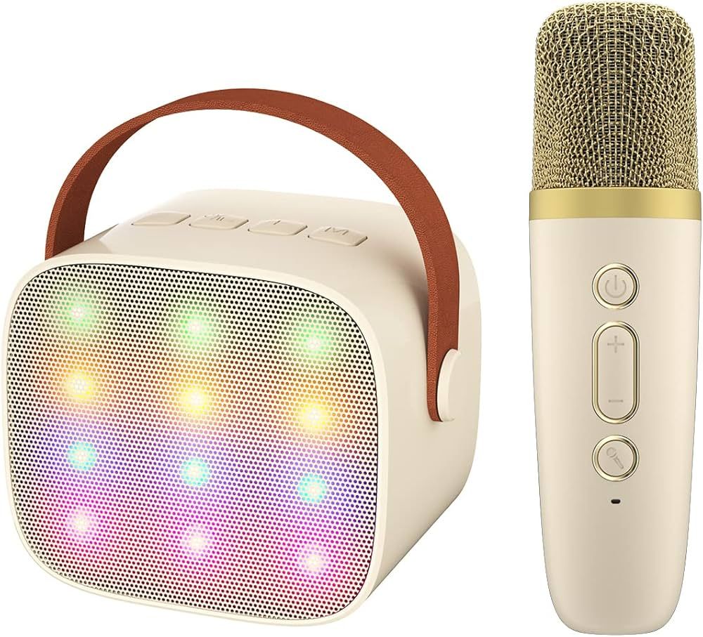 IROO Mini Karaoke Machine for Adults and Kids, Portable Handheld Bluetooth Speaker Wireless Micro... | Amazon (US)