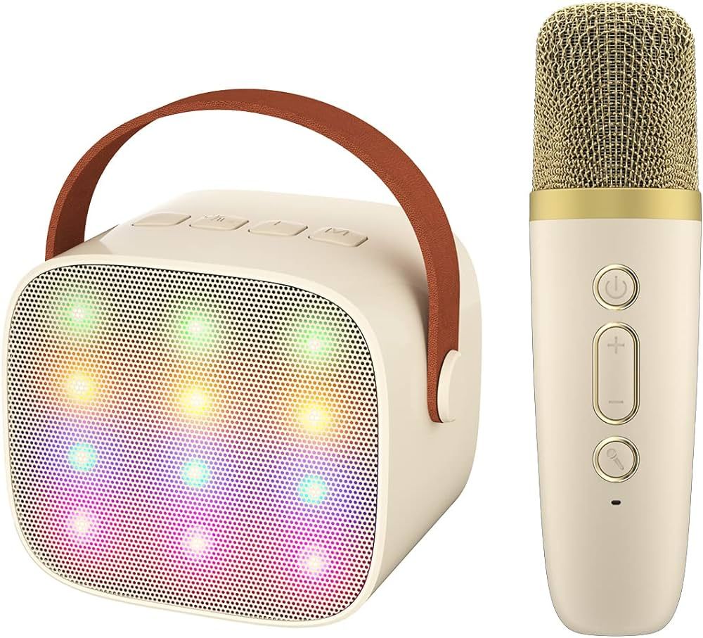 IROO Mini Karaoke Machine for Adults and Kids, Portable Handheld Bluetooth Speaker Wireless Micro... | Amazon (US)