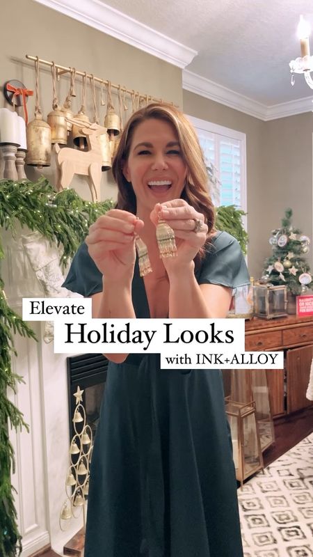 Elevating my holiday looks with my favorite bracelets and earrings from Ink+Alloy

#LTKstyletip #LTKGiftGuide #LTKHoliday