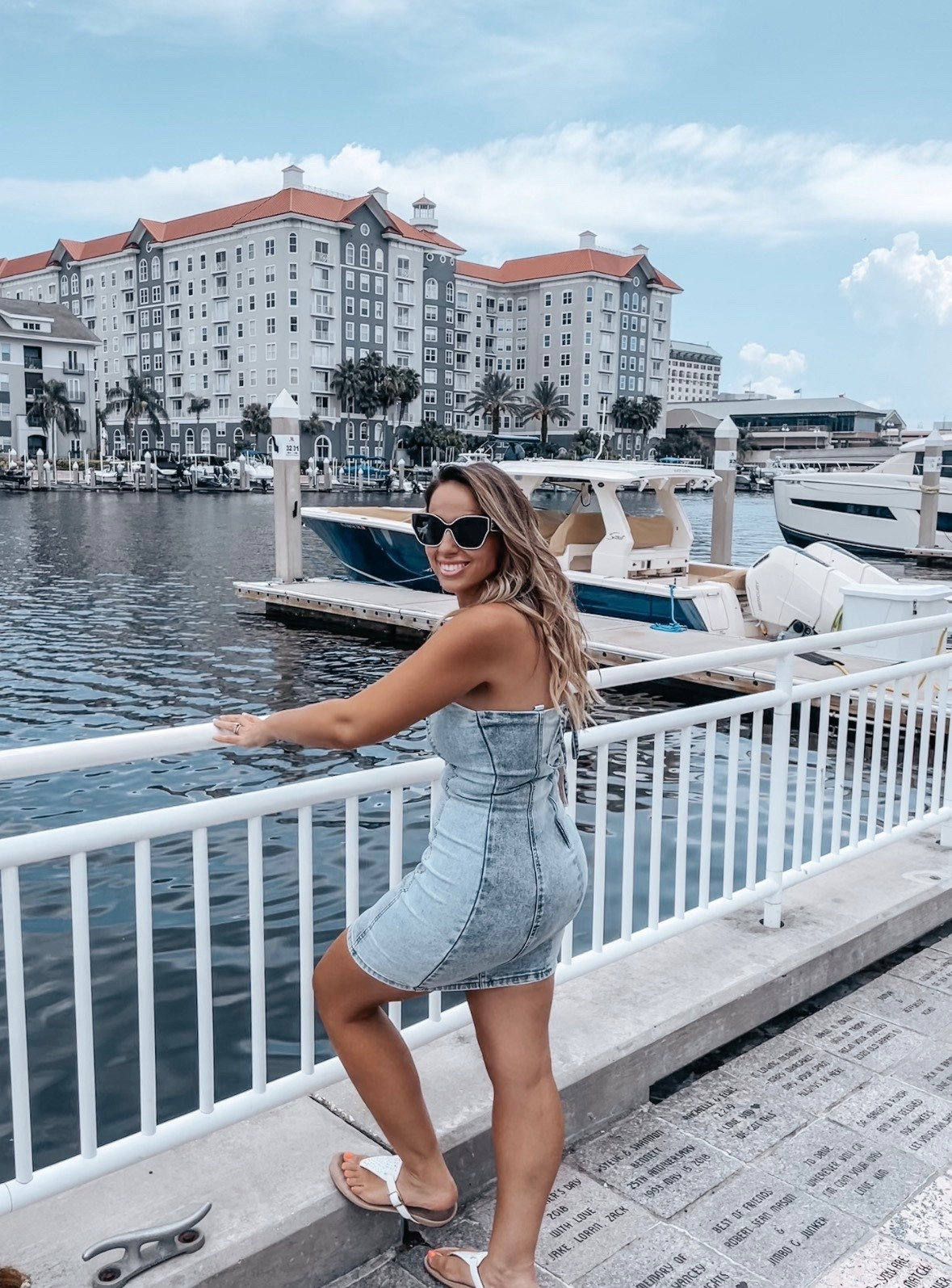 Date night, but keep it stretchy and comfy 💫
This denim look = flattering, easy, and on repeat.

#LTKootd #LTKmomlife #LTKMothersDay