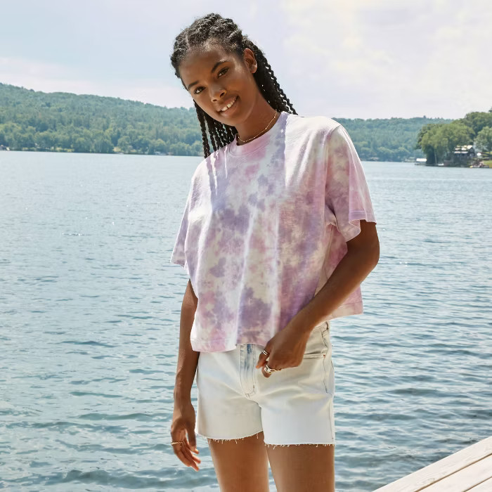 Women's Short Sleeve Boxy T-Shirt - Wild Fable™ | Target