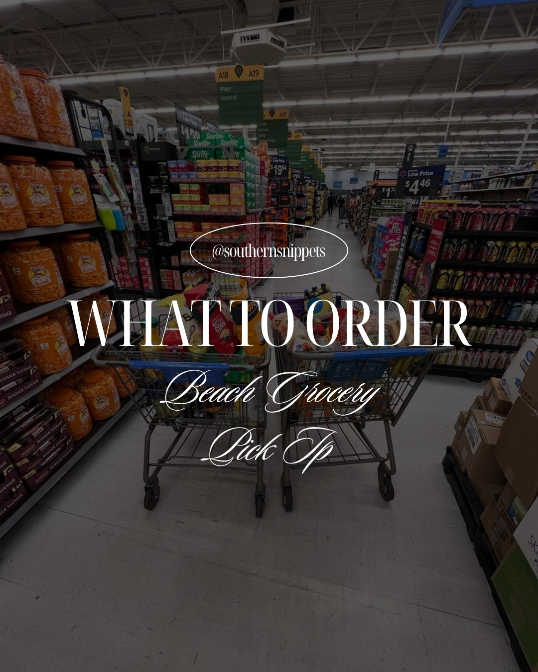 Some of my must have items for grocery pick up or delivery at the beach!

#LTKTravel #LTKSeasonal #LTKFamily