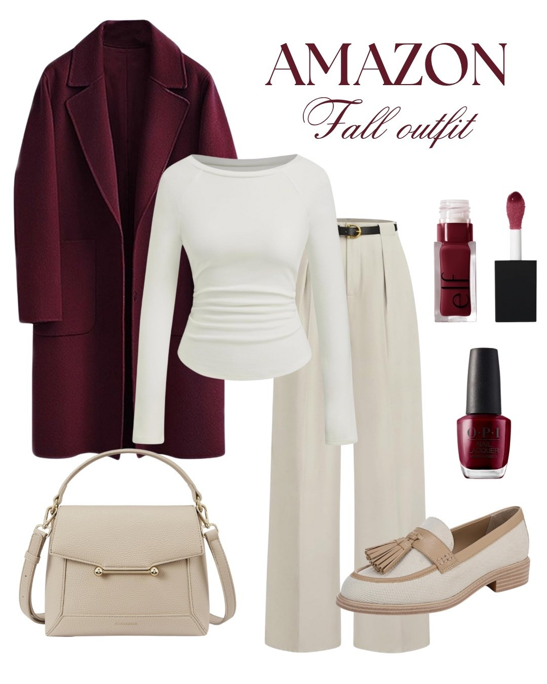 Amazon fall outfit, burgundy outfit, burgundy coat, amazon coat

#LTKWorkwear #LTKGiftGuide #LTKSeasonal