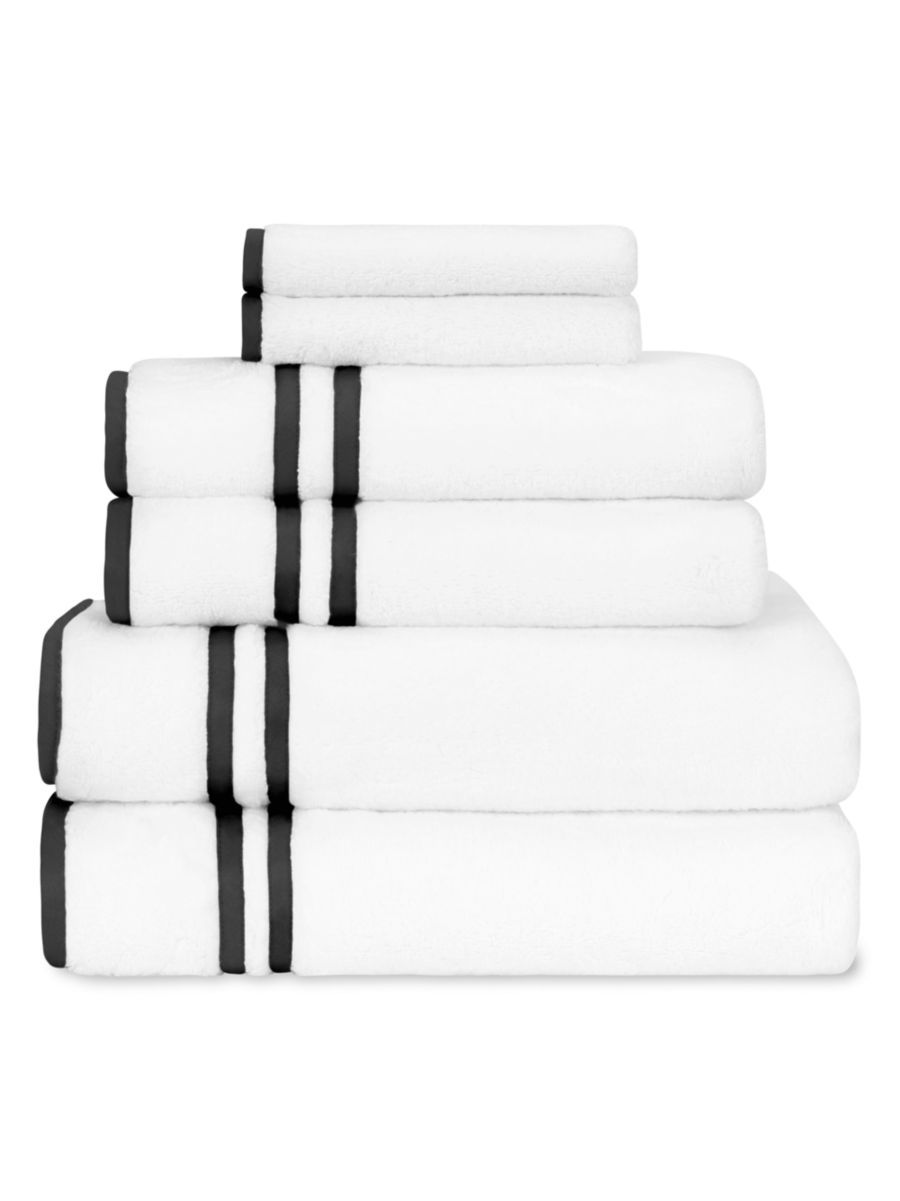 Home Treasures Ribbons 6-Piece Bath Towel Set | Saks Fifth Avenue