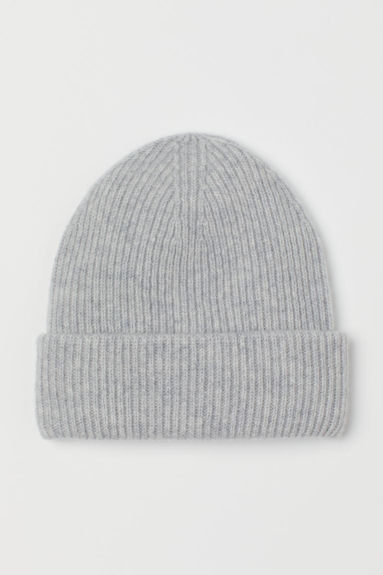 Rib-knit Cashmere Hat | H&M (US)