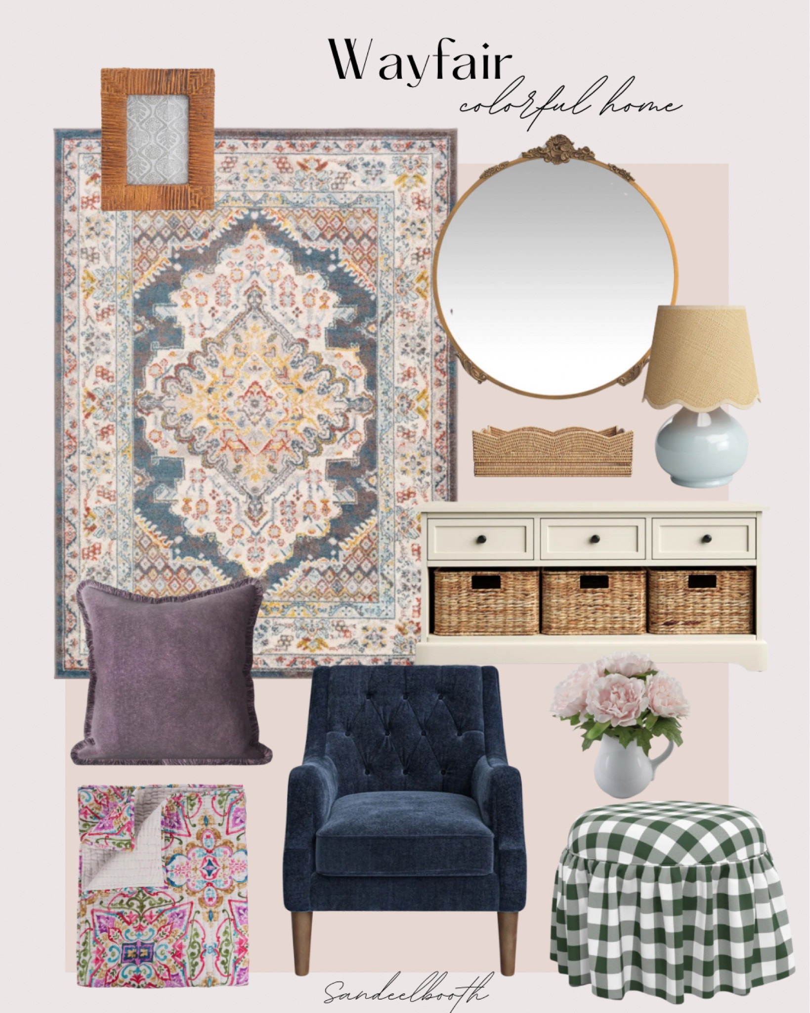 Colorful home decor from Wayfair 🩷


Bedding, accent chair, wall mirror, gold mirror, plaid ottoman, blue lamp, rug, bedroom, living room, throw pillow, baskets, coastal home, cottage home, traditional home

#LTKHome #LTKxWayfair #LTKSaleAlert
