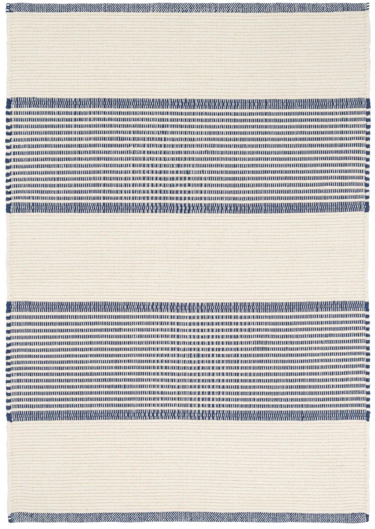 Mark D. Sikes La Mirada Striped Cotton Area Rug | Wayfair North America