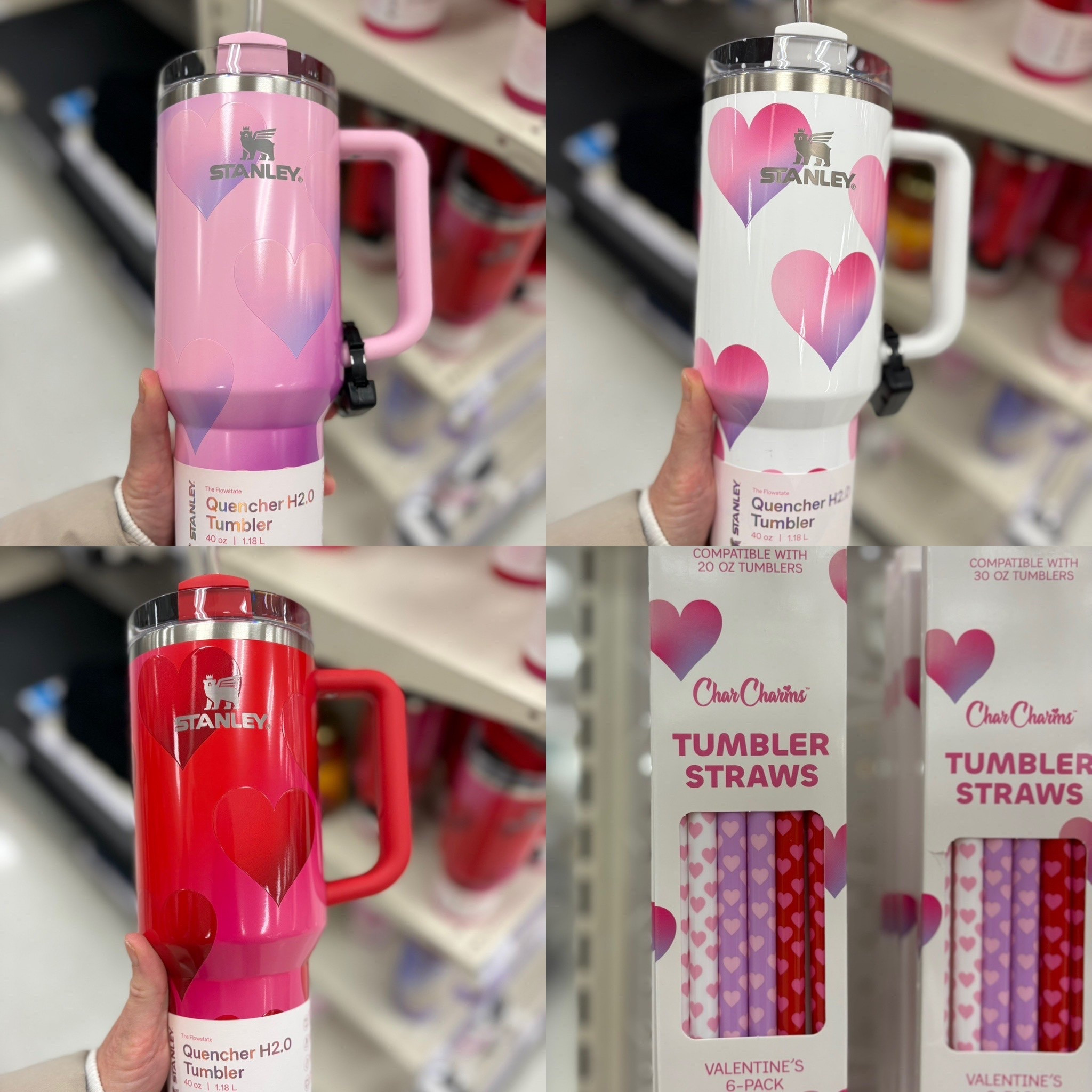 New Valentine’s Stanley Tumblers! The cutest design and I love the straws.


#LTKSeasonal #LTKFindsUnder50 #LTKHome