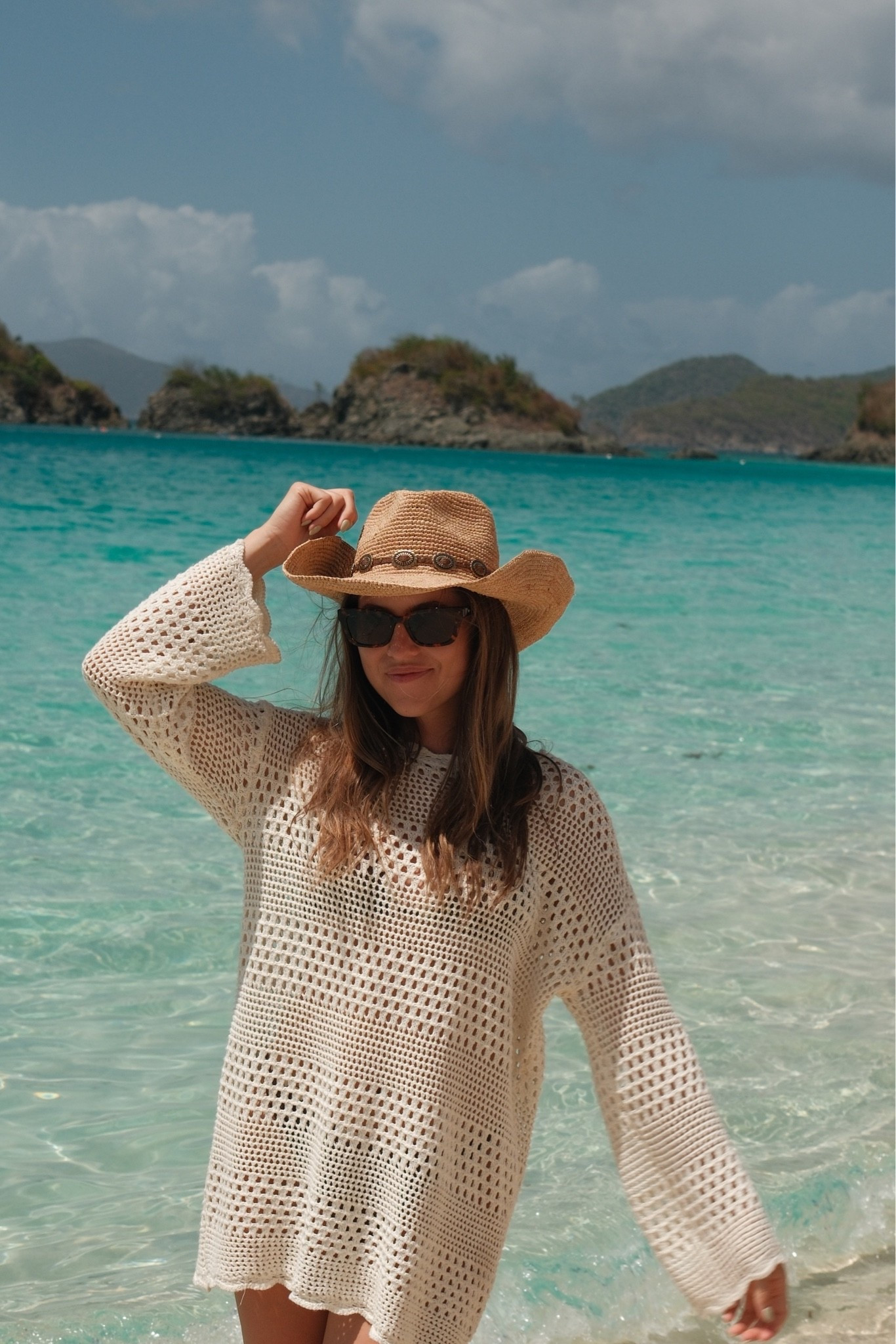 Another vacay outfit! 

I bended the hat and added a hat band 🫶

#LTKootd #LTKSwim