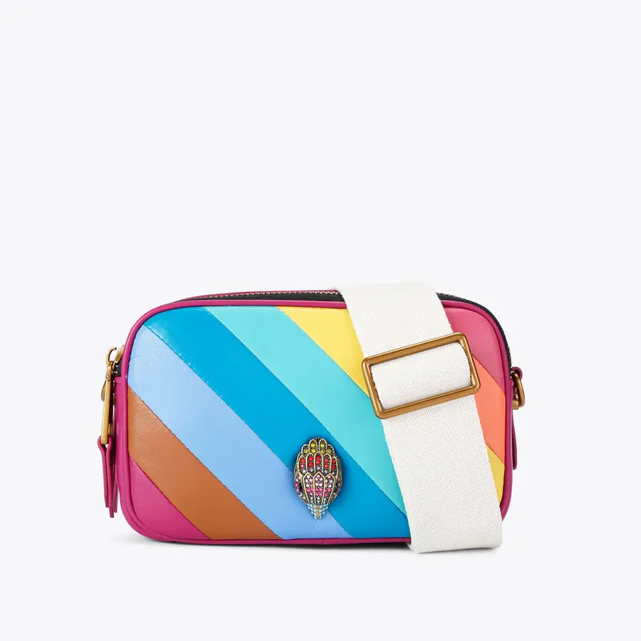 dual zip kensington camera bag | Kurt Geiger US