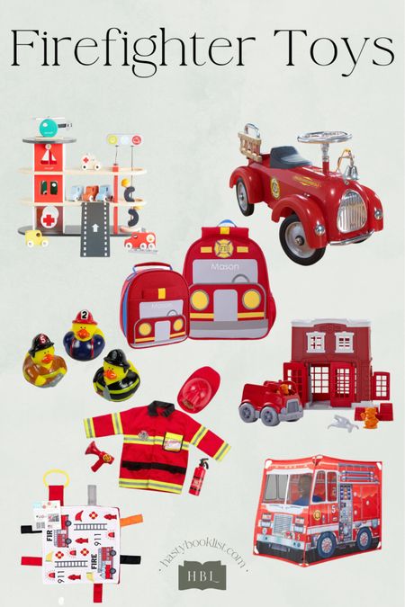 Firefighter Toys in honor of Fire Prevention Week

#LTKkids #LTKHalloween #LTKGiftGuide