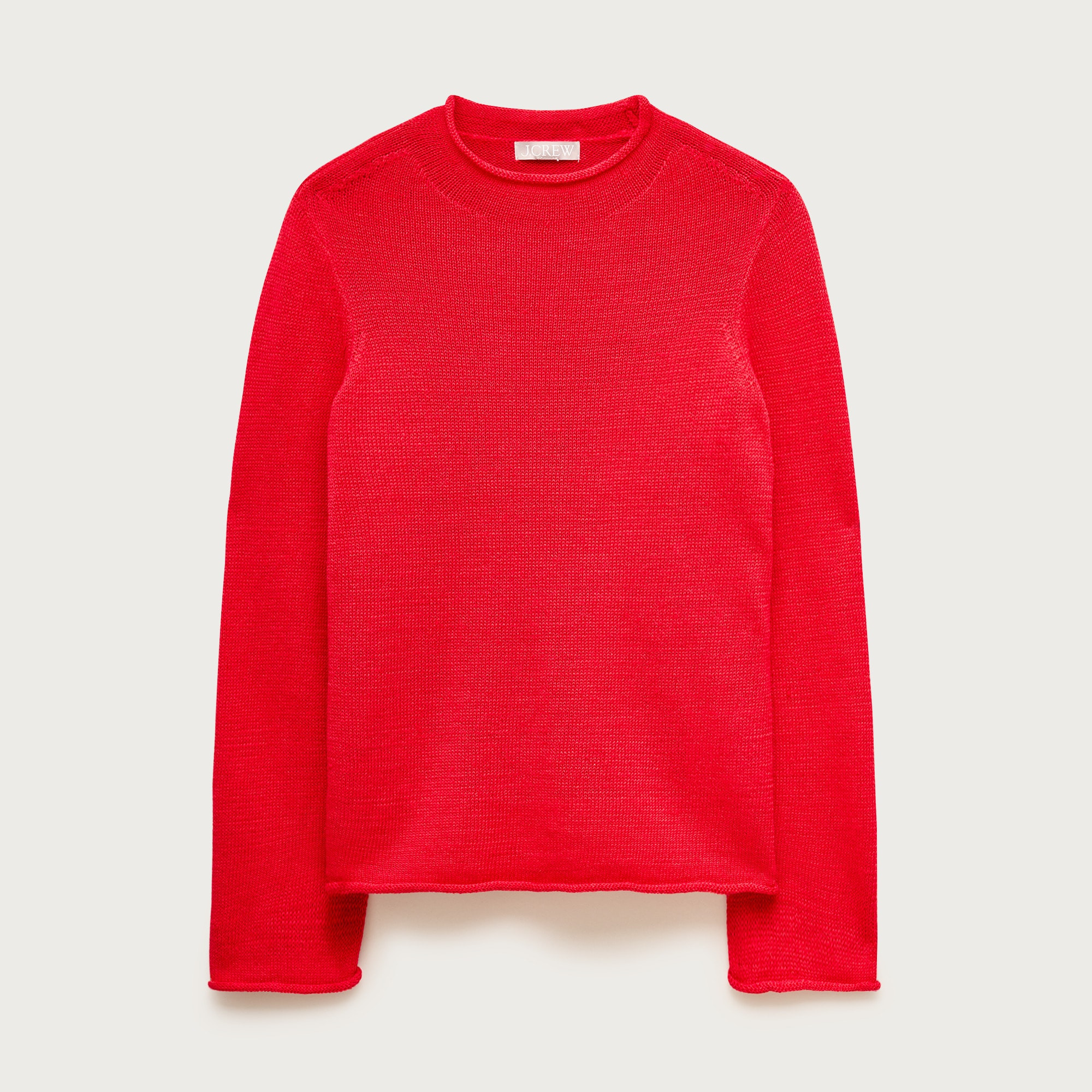 Summer Rollneck™ sweater in linen-cotton blend | J. Crew US