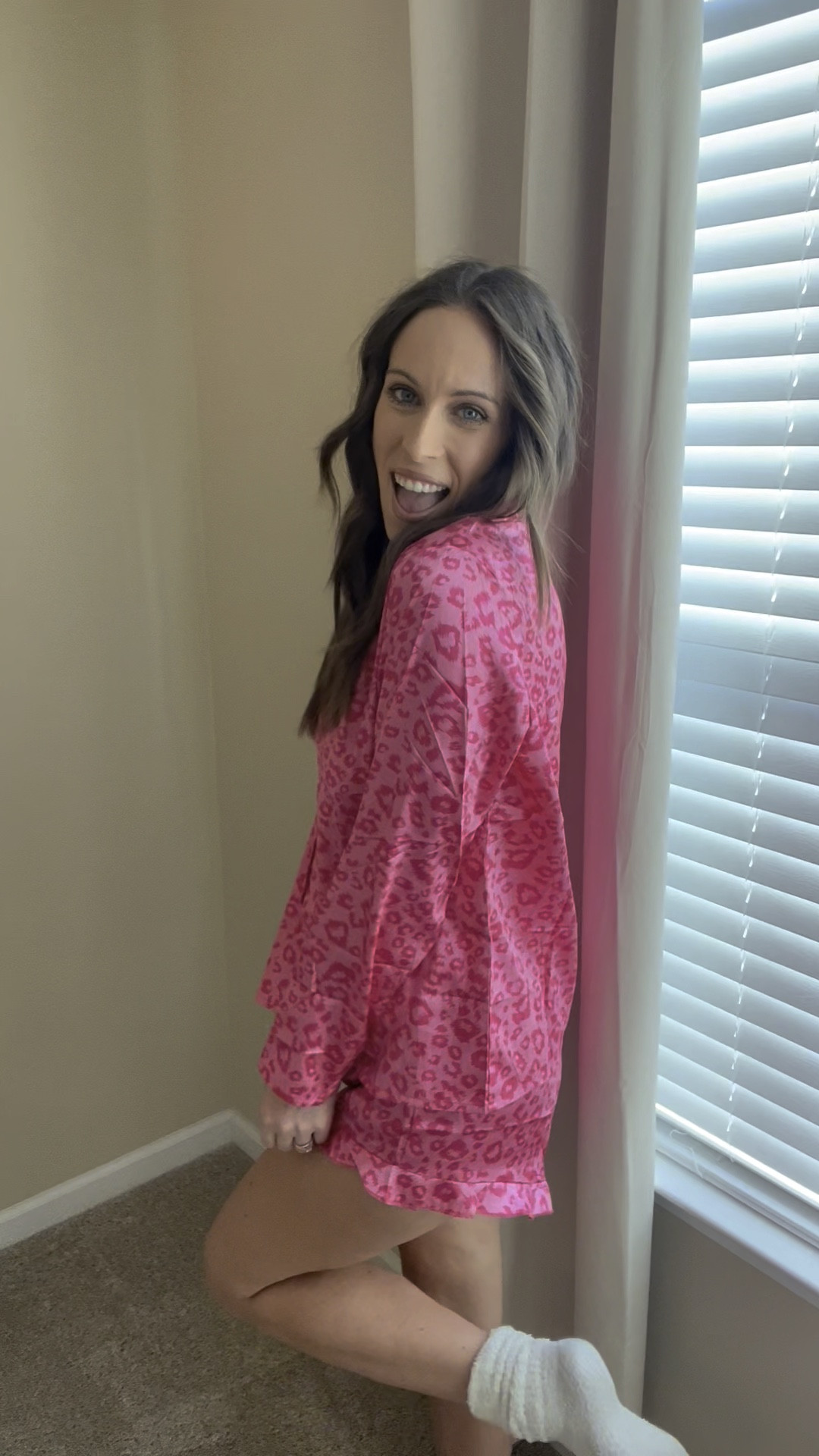 COZY PAJAMA SET💕

True to size - go up one for more comfort 😊

Womens pajamas, silk pajamas, animal print pajamas, pink animal print pajamas, Amazon fashion, Amazon finds, Amazon must have, cozy socks, fuzzy socks, Valentine’s Day 

#LTKfindsunder50 #LTKstyletip #LTKGiftGuide