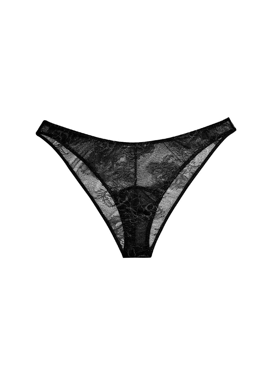Black Bouquet Lace Cheeky | Fleur du Mal | Fleur du Mal