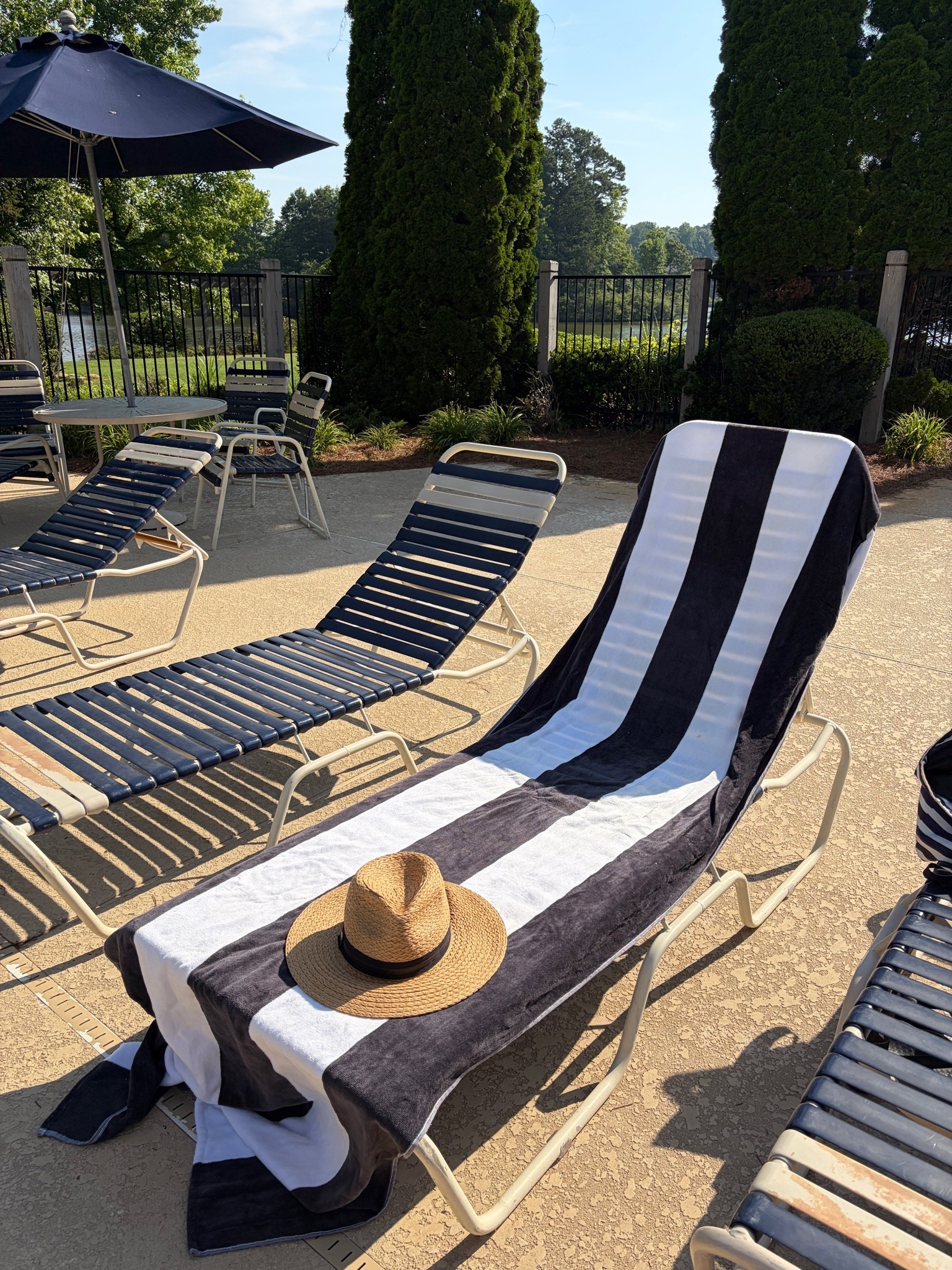 Finally a towel long enough for these lounge chairs. No more slipping & sliding!

#LTKSwim