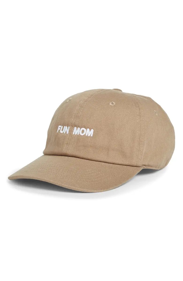 Fun Mom Dad Cap | Nordstrom