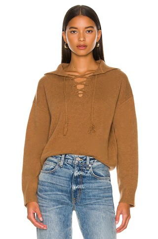 NILI LOTAN Gloria Sweater in Cognac from Revolve.com | Revolve Clothing (Global)