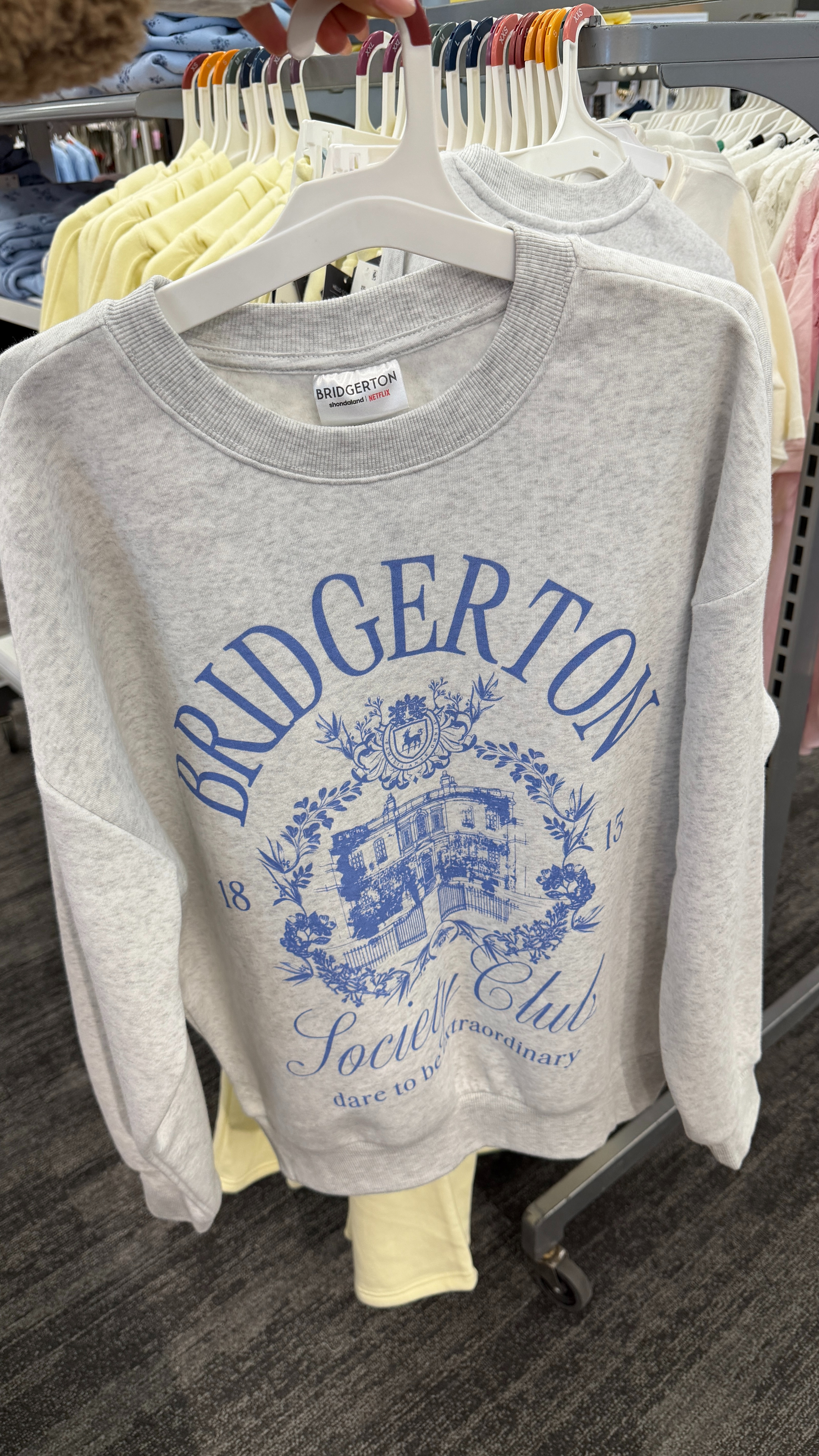 Target new arrival. Bridgerton sweatshirt.  

 #LTKgrwm #LTKSeasonal #LTKActive