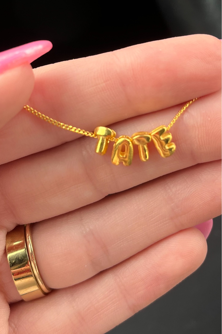Personalized name necklace 🤭

#LTKbaby #LTKbump #LTKkids