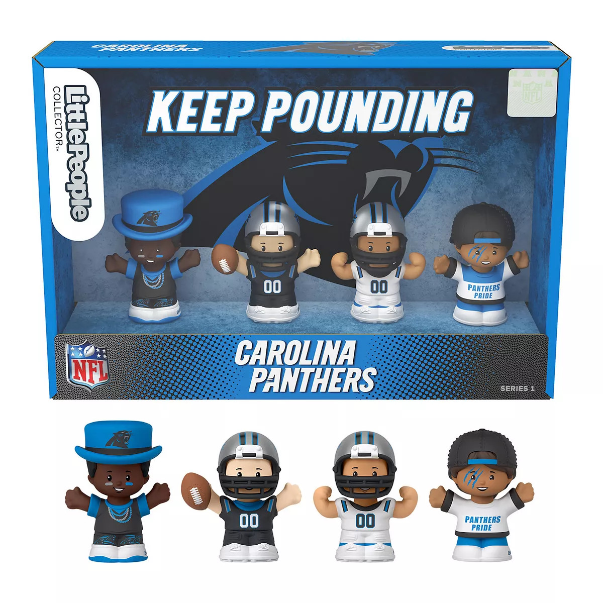 Fisher-Price Little People 4-Pack Carolina Panthers Figures Collector Set | Kohl's