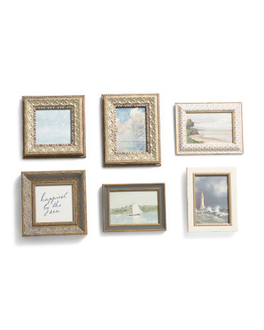 6pc Coastal Wall Art Set | TJ Maxx