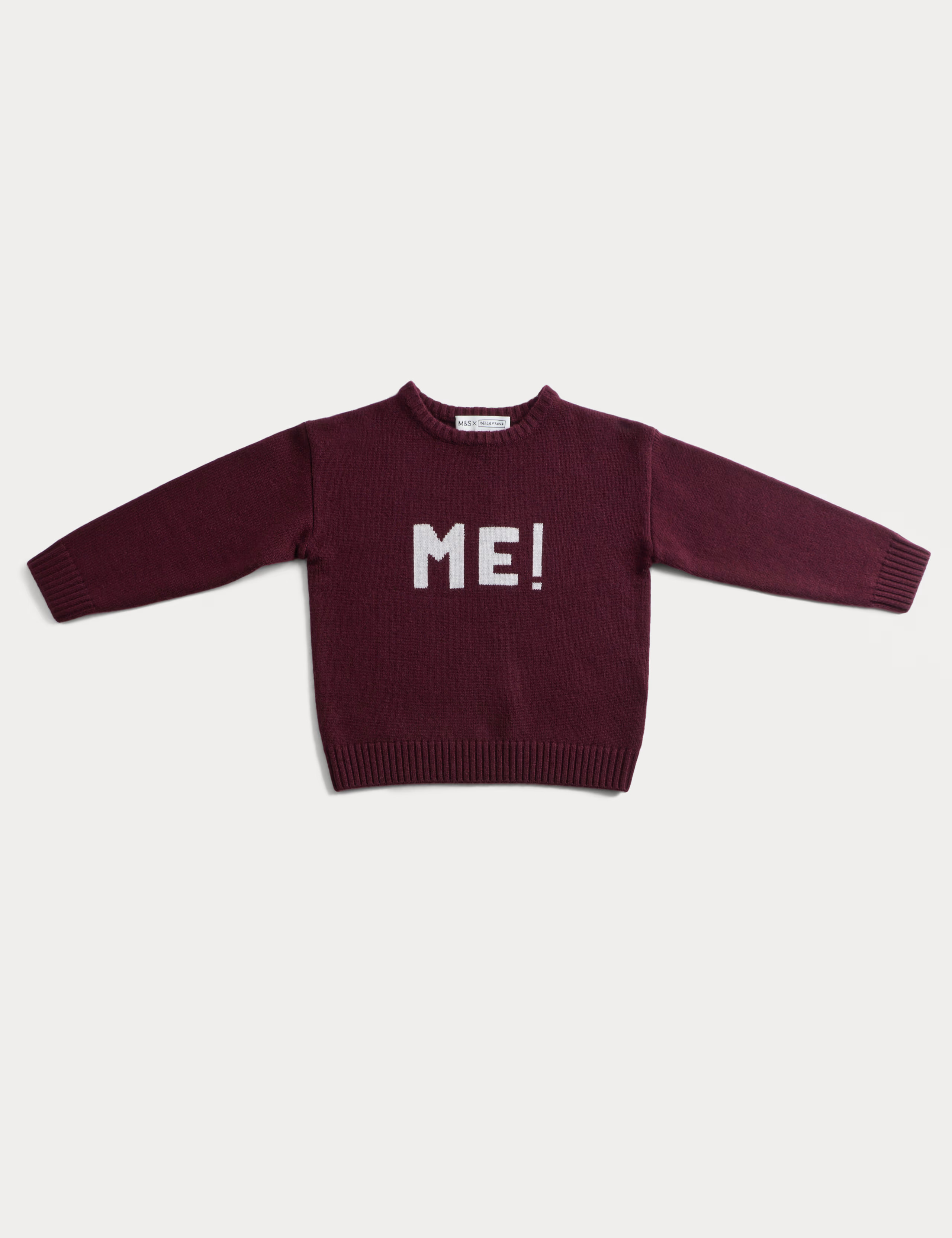 Merino Wool Rich 'Me!' Jumper (2-10 Yrs) | Marks & Spencer (UK)