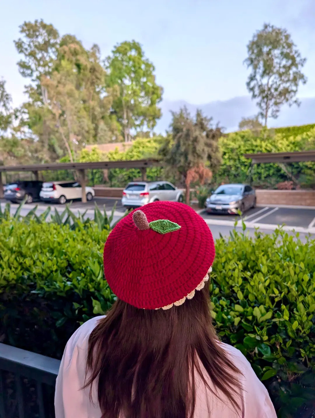 Crochet Apple Beret - Handmade Fruity Beret - Cute Crochet Beret - Apple Hat - Sweet Crochet Hat ... | Etsy (US)