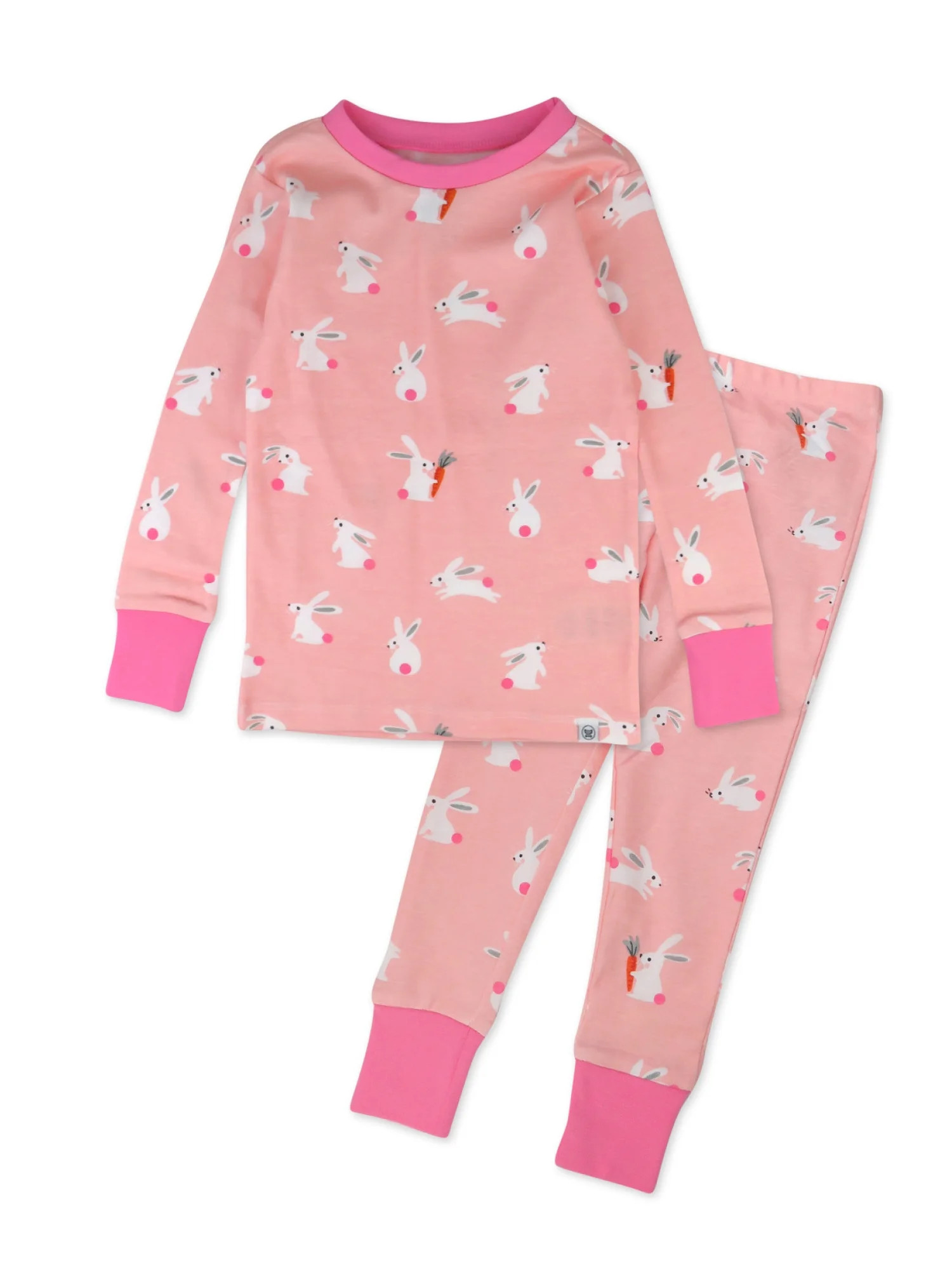 Honest Baby Clothing Organic Cotton Easter Baby Boy/Girl 2-Piece Long Sleeve Pajama Set, Sizes 12... | Walmart (US)