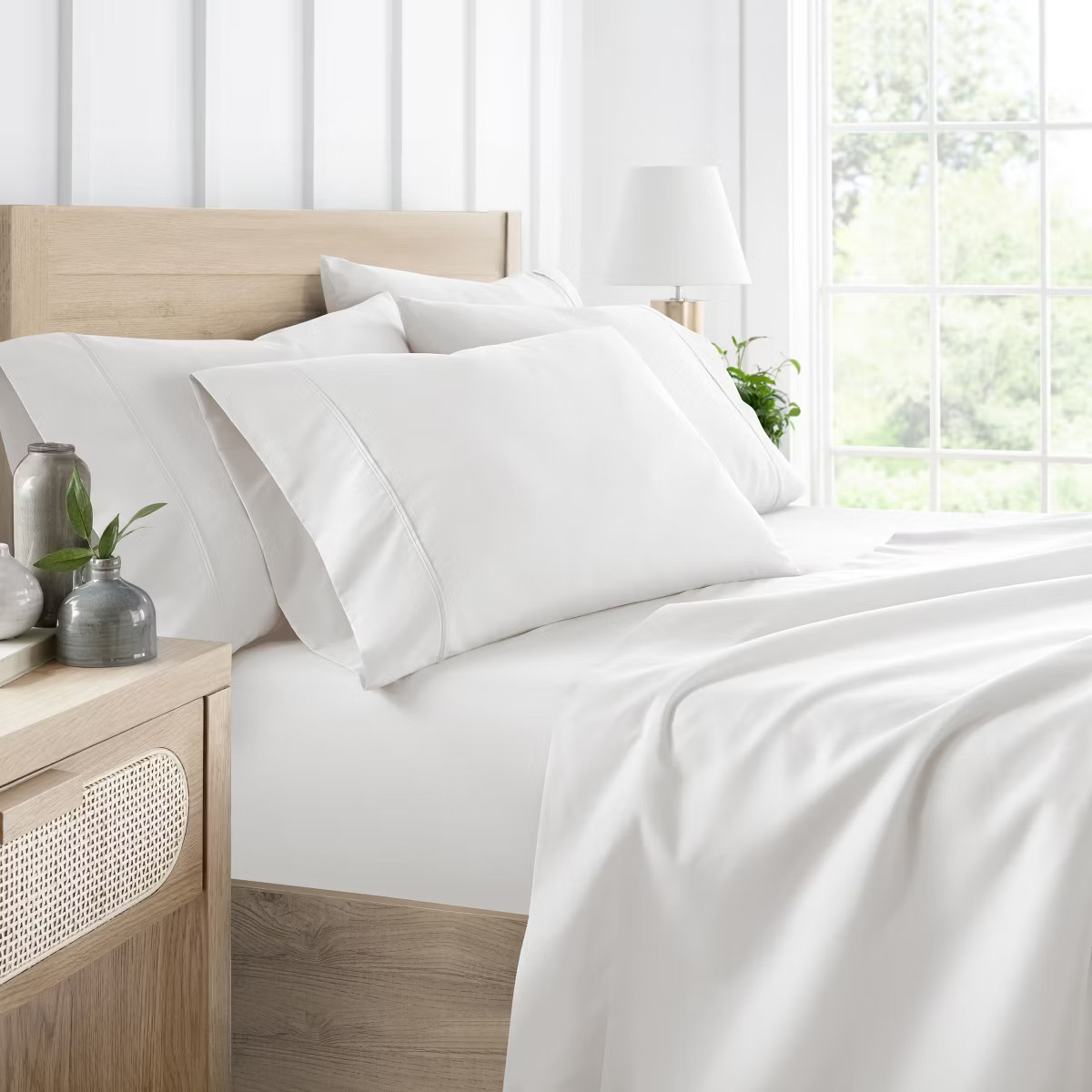 Solid 6 Piece Sheet Set - Ultra Soft, Easy Care - Becky Cameron (Extra Pillow Cases!) | Target