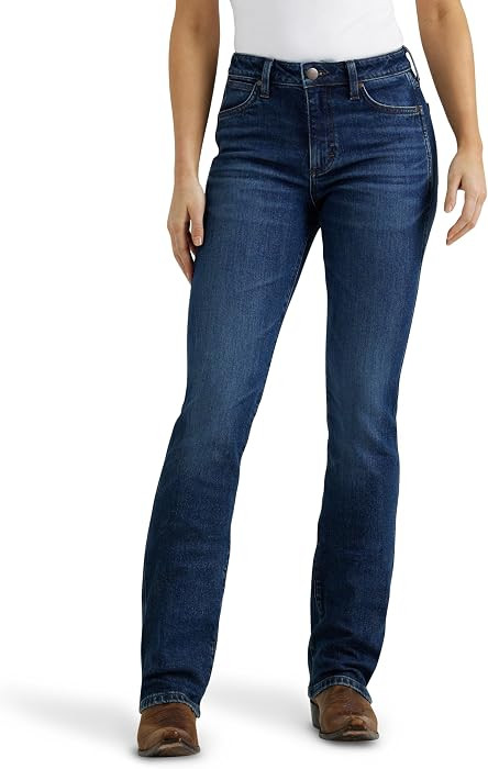 Wrangler Women's Retro Bailey High Rise Bootcut Jean | Amazon (US)