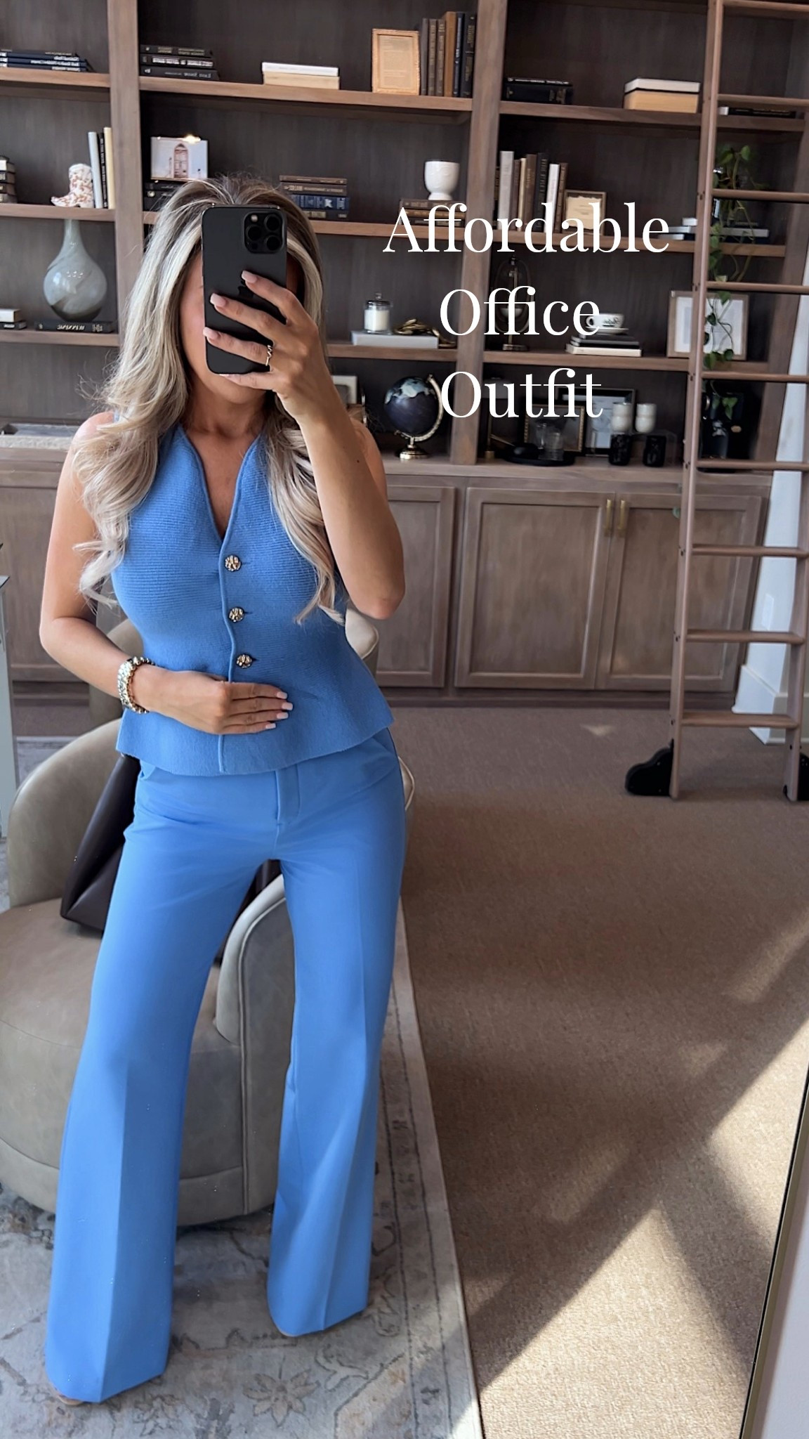 Such a cute business casual office outfit for summer! I’m sooo obsessed with this look! 

Wearing size 0R in trousers and XS in vest!

@Express

#LTKootd #LTKWorkwear
