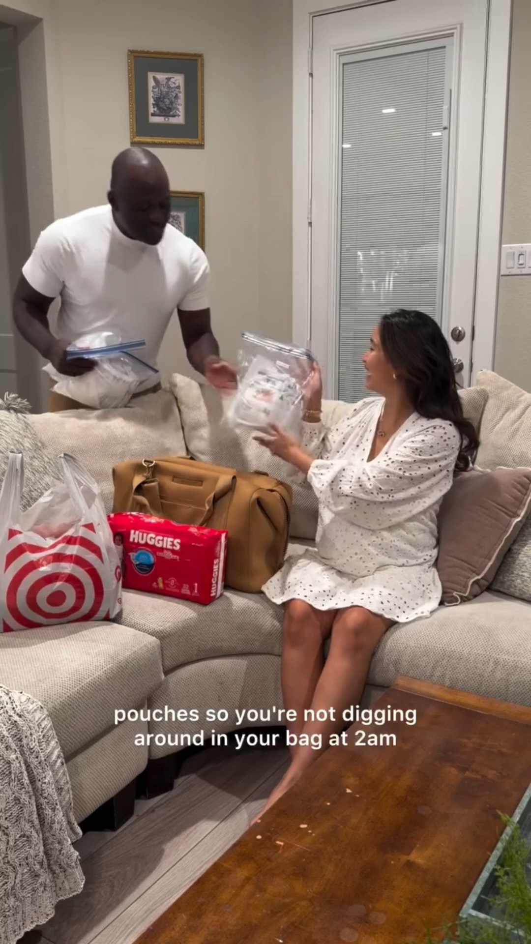 #ad Getting ready for those first nights with a newborn always feels real once we start organizing the hospital bag. One thing we love doing is pre-packing pouches labeled Night 1, Night 2, and Night 3 so we’re not digging around at 2am. We’re filling them with Huggies Little Snugglers because they’re gentle for delicate skin, hypoallergenic, and made without fragrance or lotions. They also fit baby’s curves softly and comfortably for those early days.

@Huggies @Target #Huggies #LittleSnugglers #TargetPartner #Target @shop.ltk #liketkit https://liketk.it/5LAtK