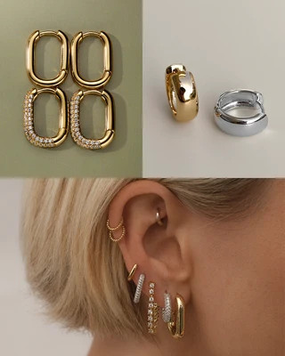 The Ear Stack Edit- Gold | Luv Aj Inc.