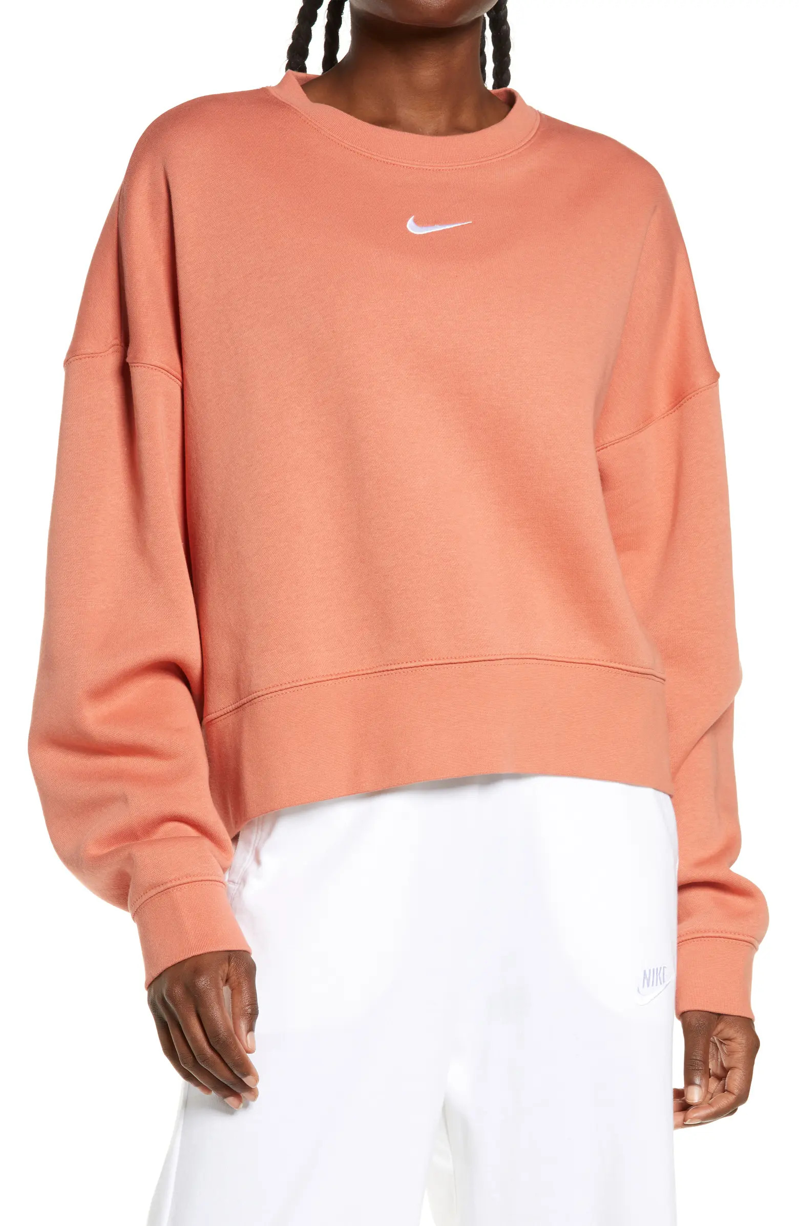 Nike Sportswear Essential Oversize Sweatshirt | Nordstrom | Nordstrom