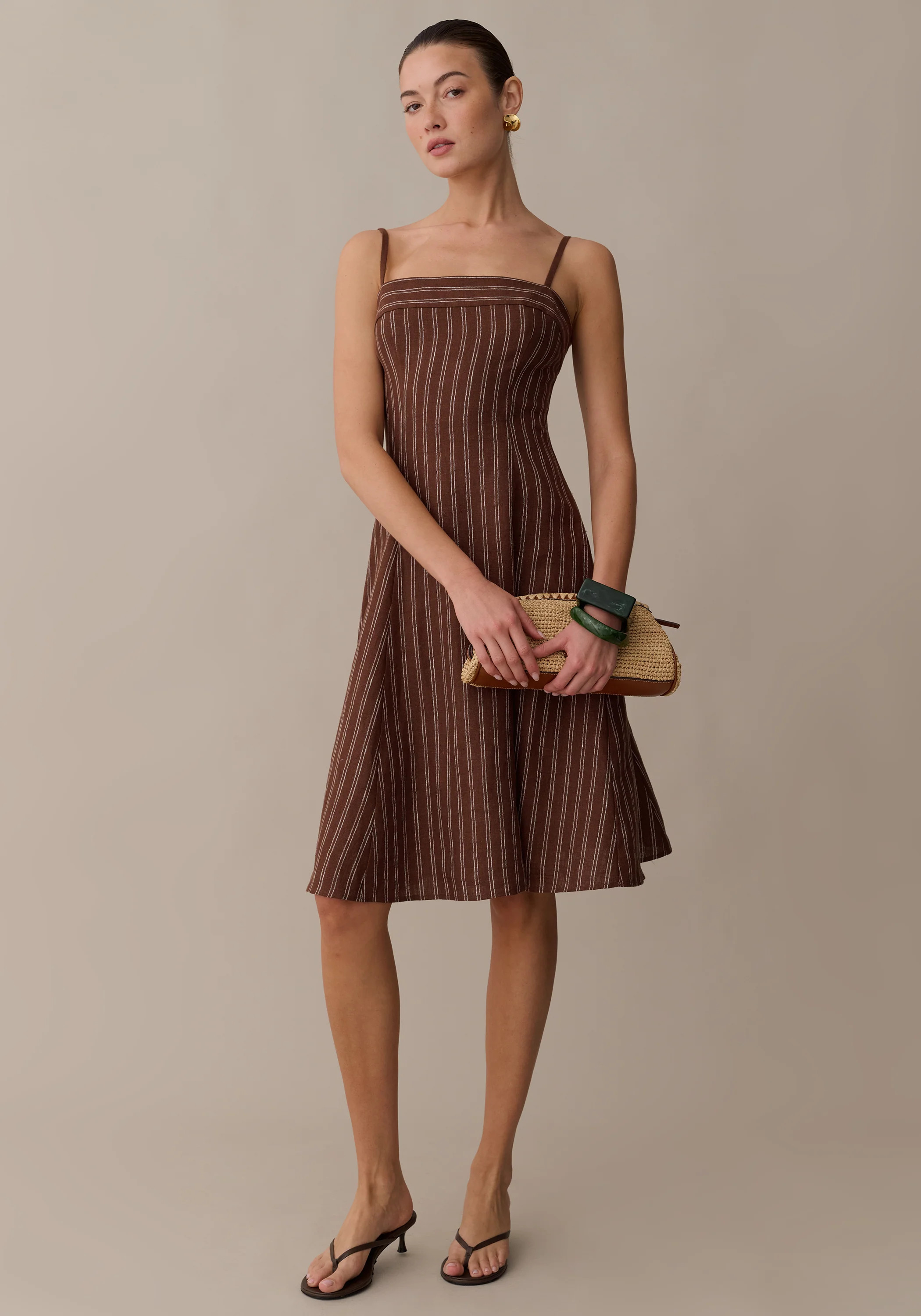 Gizele Linen Dress | Few Moda