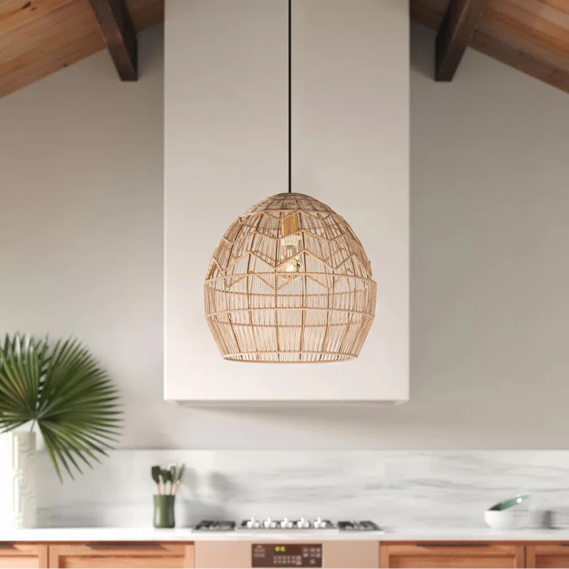 Ames 1 - Light Single Geometric Pendant | Wayfair North America
