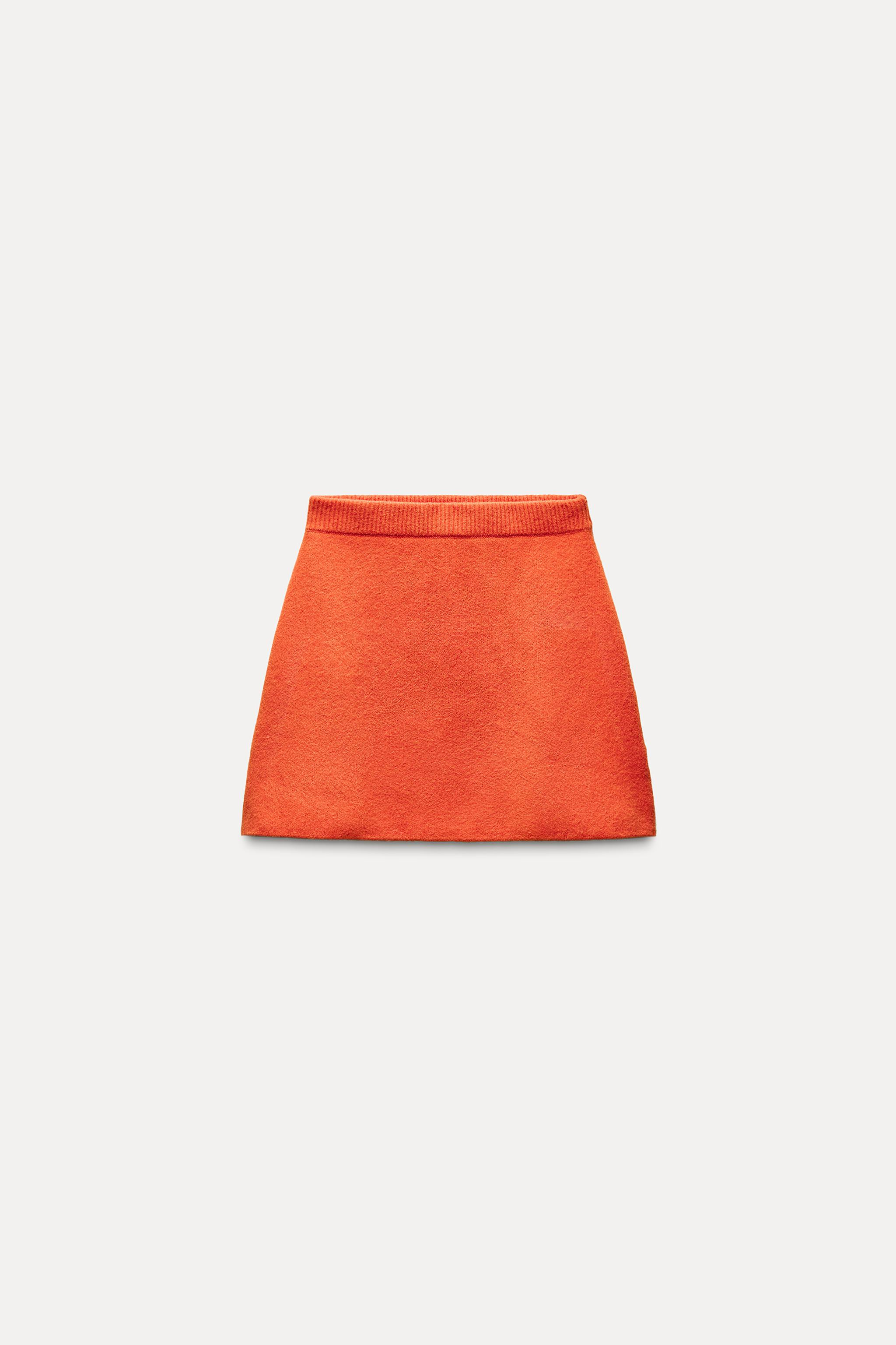 BASIC KNIT MINI SKIRT | Zara US