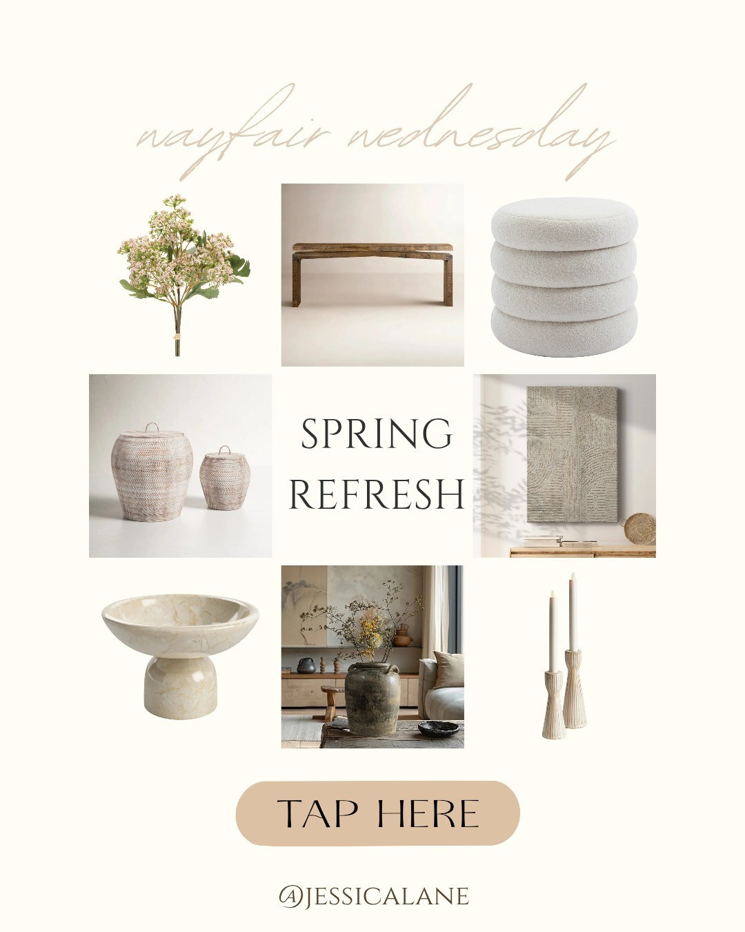 Spring refresh finds from Wayfair—fresh colors, light textures, and easy pieces that feel perfect for the season.#WayfairCreator #WayfairHome #WayfairFinds #SpringRefresh #HomeStyle

#LTKSeasonal #LTKSaleAlert #LTKHome
