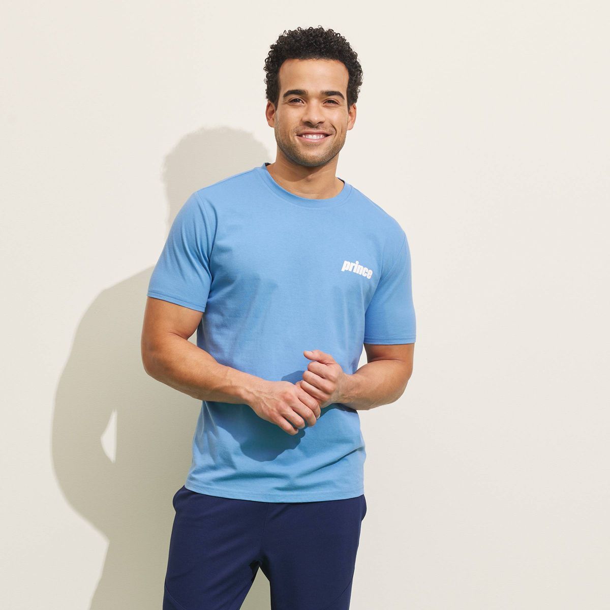 Prince Pickleball Men's Short Sleeve Graphic T-Shirt - Light Blue | Target