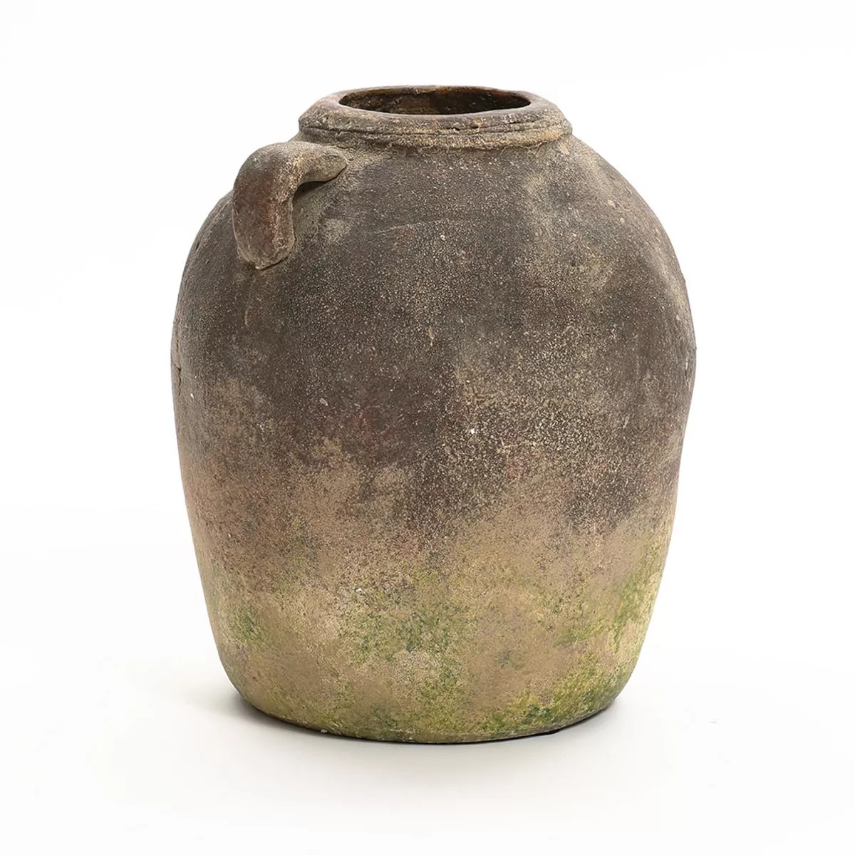 LuxenHome Rustic Ginger Root Brown Terracotta 11-Inch Tall Indoor and Outdoor Jug Vase | Target