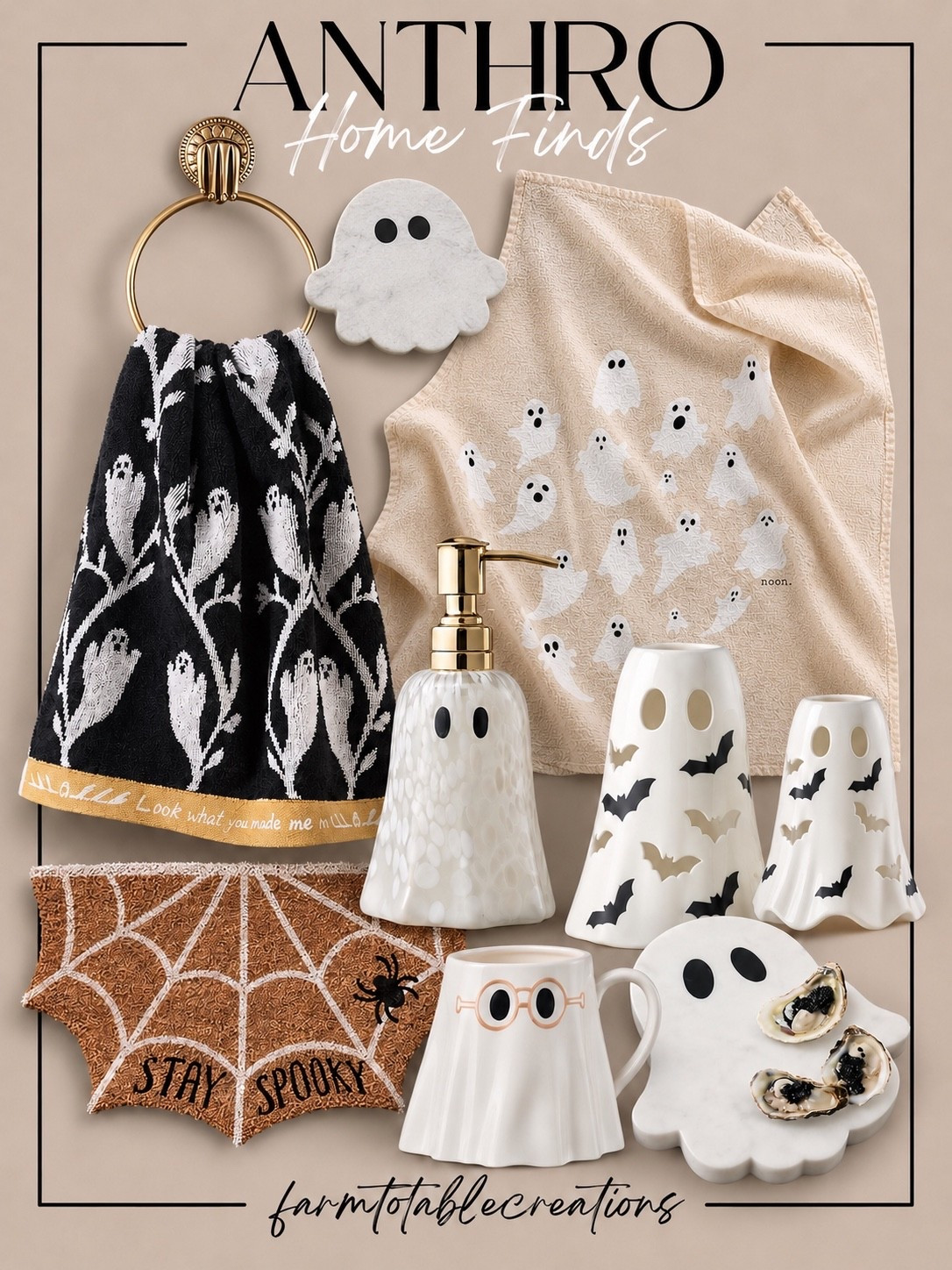 Anthro Halloween Finds That Are Too Cute to Pass Up 👻🖤

If you love decorating for Halloween without going over the top, these Anthropologie finds are the perfect mix of spooky and charming. From adorable ghost accents and whimsical mugs to festive kitchen towels and playful serveware, these pieces bring just the right amount of Halloween magic to your home while keeping your decor elevated and cozy.

Follow @farmtotablecreations on Instagram for more cozy home finds and trending decor.

#LTKHome #Anthropologie #AnthroHome #HalloweenDecor #SpookySeason #GhostDecor #HalloweenHome #CozyHome #HomeDecor #SeasonalDecor #HalloweenFinds #LTKFinds #FarmToTableCreations #FallHome

#LTKSaleAlert #LTKHome #LTKSeasonal