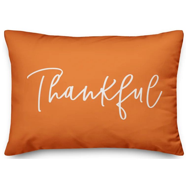 Tallant Thankful Blessed Reversible Lumbar Pillow Cover | Wayfair North America