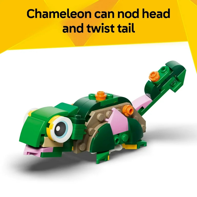 LEGO Creator 3 in 1 Turtle with a Water Lily Flower - Building Toy for Girls & Boys, Ages 7+ - Ea... | Walmart (US)