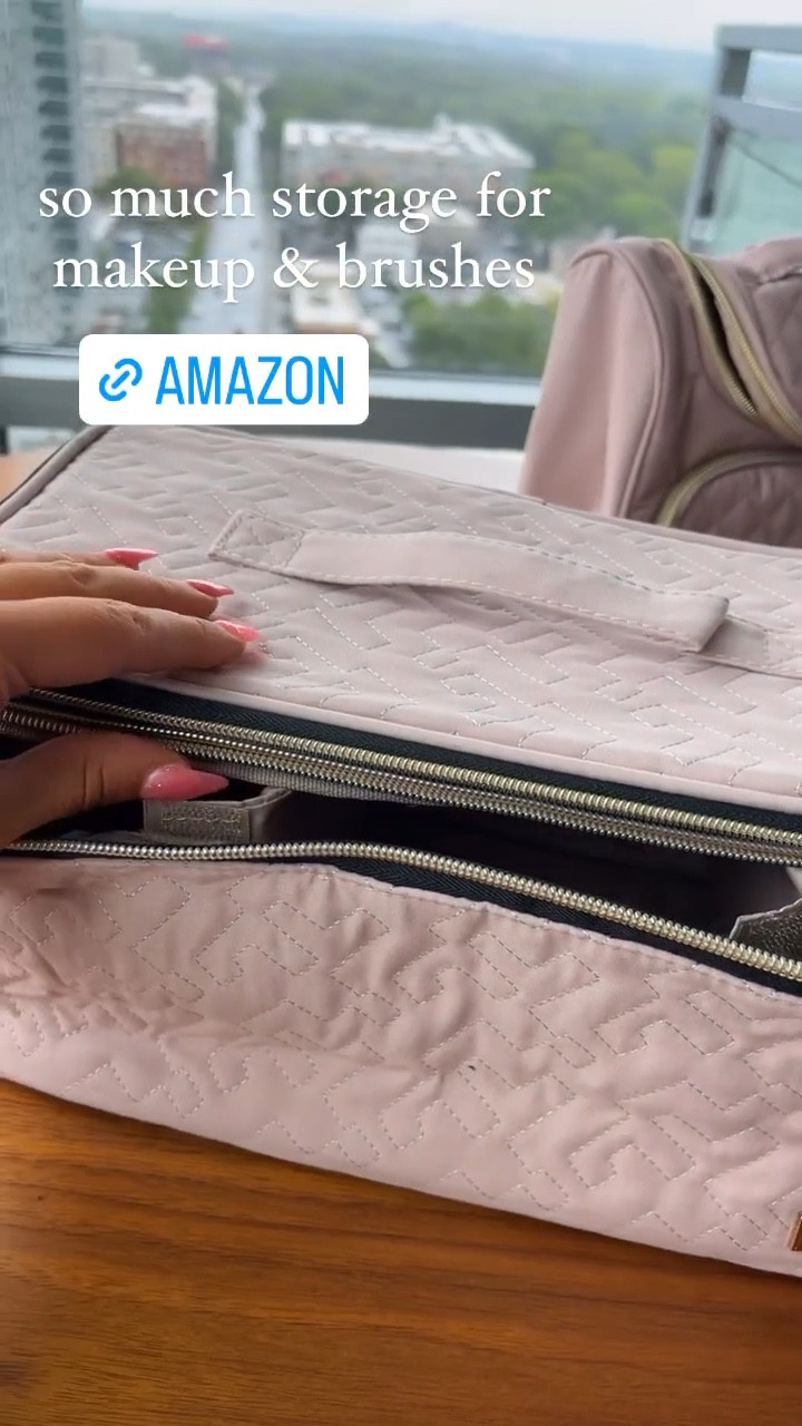 TRAVEL ESSENTIALS. All of the makeup and skincare in the world  

#LTKtravel #LTKbeauty #LTKGiftGuide