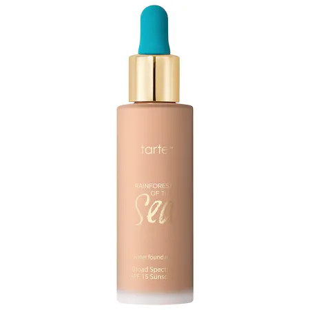 tarte Water Foundation Broad Spectrum SPF 15 - Rainforest of the Sea™ Collection 29N light-medium neutral 1 oz | Sephora (US)