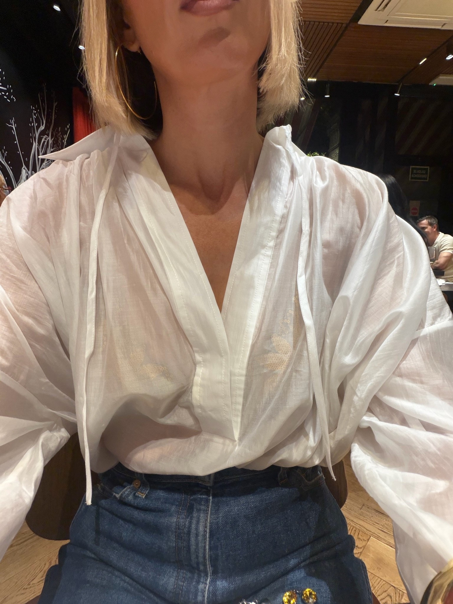 Wearing a small in the top

#LTKootd #LTKTravel #LTKdayinmylife