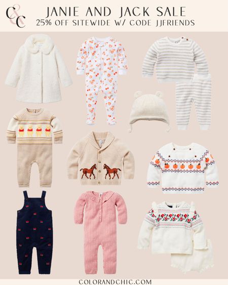 Janie and Jack friends and family sale with everything 25% off with code JJFRIENDS! Including fall outfits, winter outfits and more 

#LTKsalealert #LTKstyletip #LTKbaby