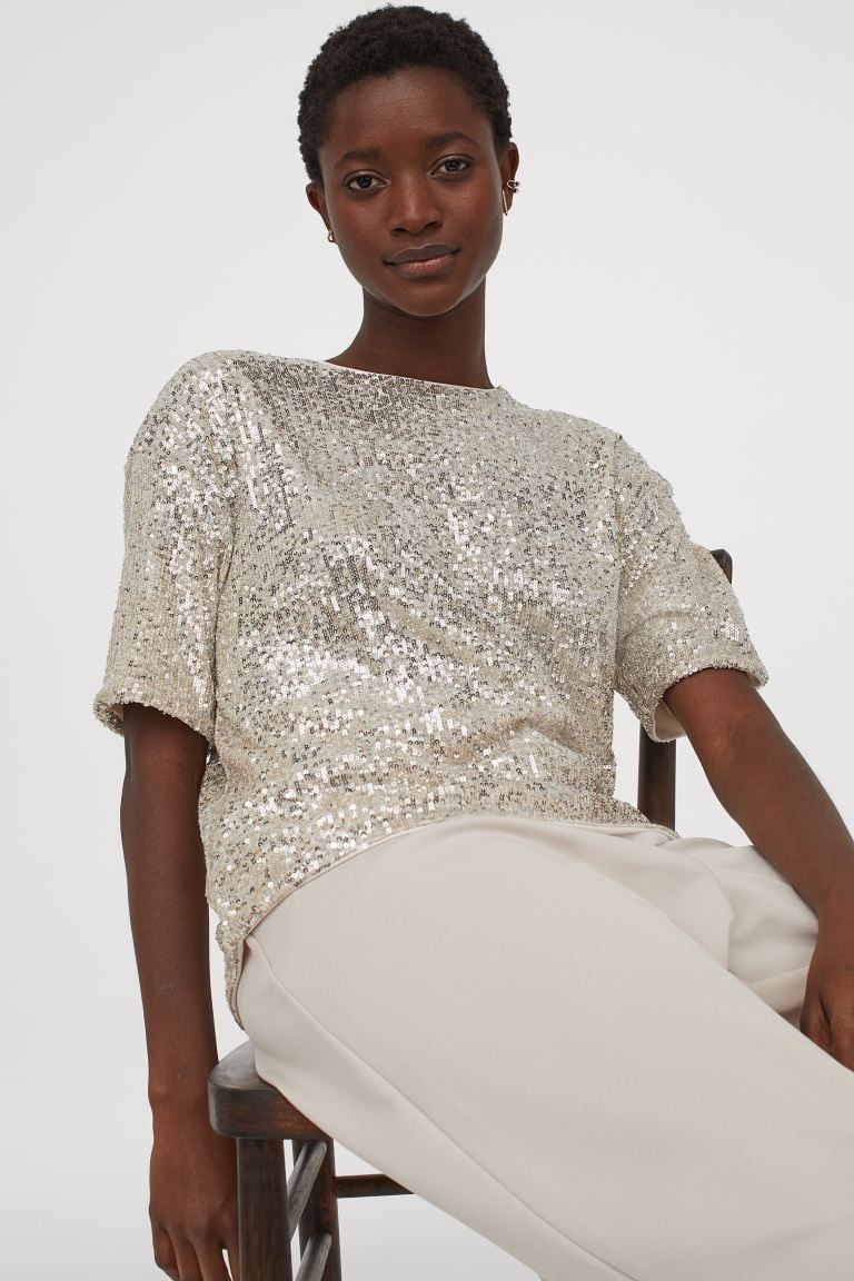 Sequined Top | H&M (US + CA)