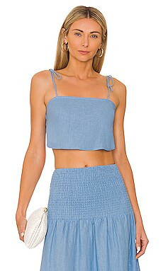x REVOLVE Tie Linen Top
                    
                    SNDYS | Revolve Clothing (Global)